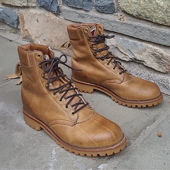 Chippewa original leather vintage work utility boots - Picture 2 of 12